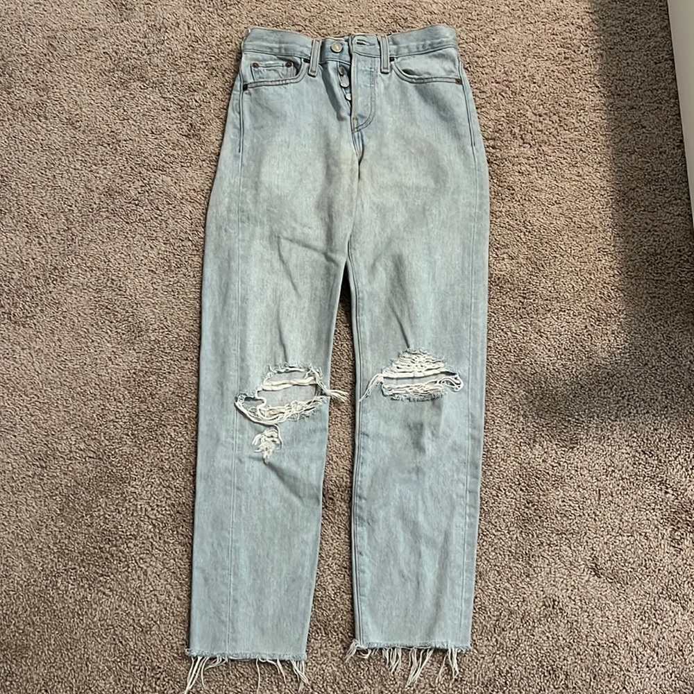 Levi’s wedgie jeans